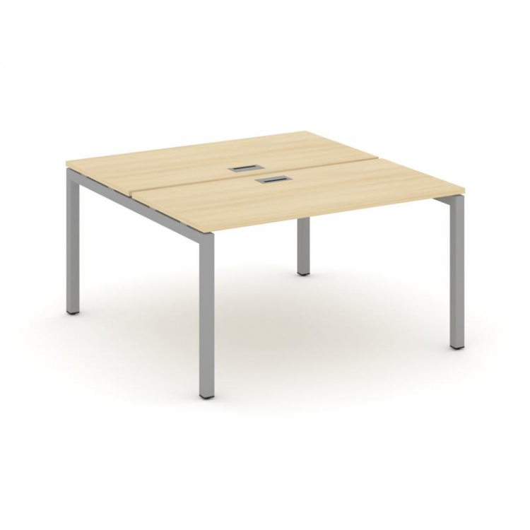 Style Project Рабочая станция 2-х сторон. SN-5P.DRS-013 Акация Лорка/Металл Серый 1380*1432*750