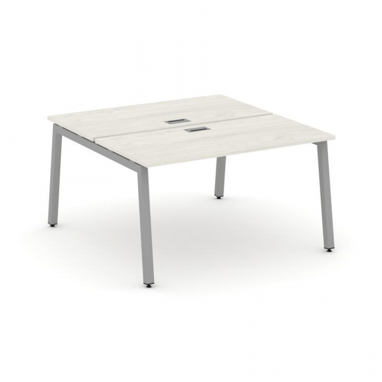 Style Project Рабочая станция 2-х сторон. SN-5A.DRS-024 Дуб Наварра/Металл Серый 1580*1632*750