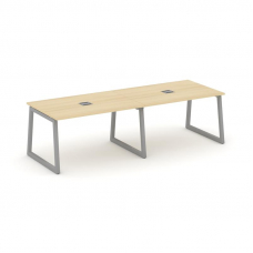 Style Project Стол переговорный SN-5T1.SPRG-013 Акация Лорка/Металл Серый/Заглушка Металл Серый 2760