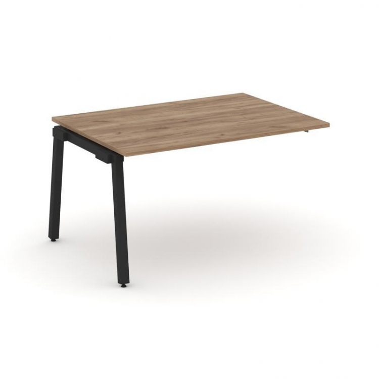 Style Project Проходной наб. элем. перег. стола SN-5A.NSPRG-003.3 Дуб Табак/Металл Черный 1380*980*7