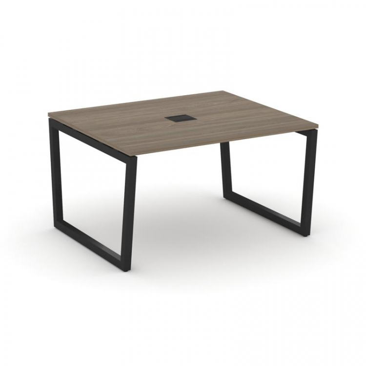 Style Project Стол переговорный SN-5T2.SPRG-032 Вяз Благородный/Металл Черный/Заглушка Металл Черный