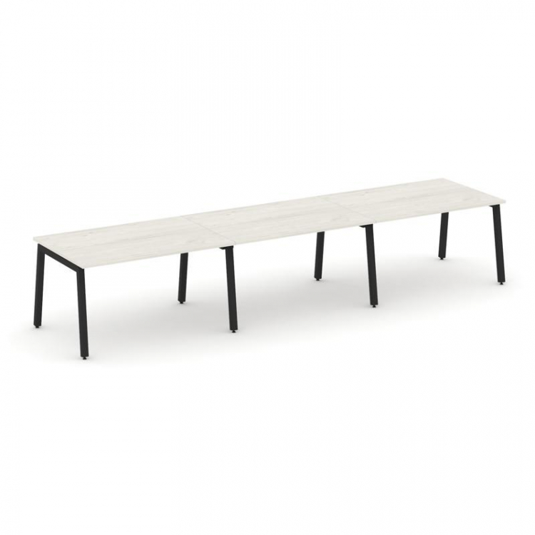 Style Project Стол переговорный SN-5A.SPRG-023.3 Дуб Наварра/Металл Черный 4410*980*750