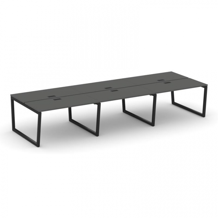 Style Project Рабочая станция 2-х сторон. SN-5T2.DRS-061 Антрацит/Металл Черный/Заглушка Пластик Чер