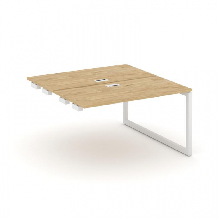 Style Project Стол-приставка к опор. элем. SN-5O.DPRS-022 Тиквуд Светлый/Металл Белый 1180*1632*750