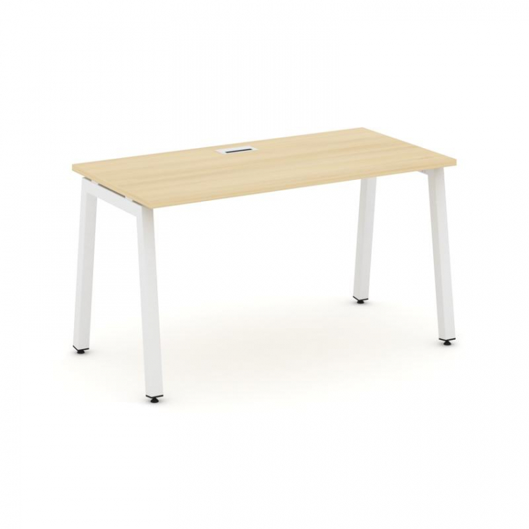 Style Project Стол письменный SN-5A.SP-021 Акация Лорка/Металл Белый 980*800*750