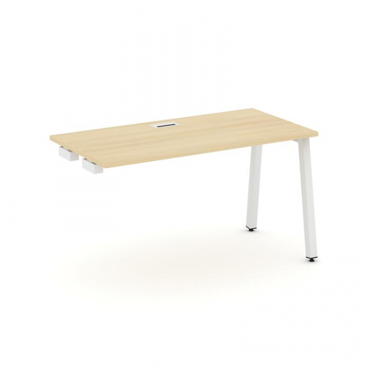 Style Project Стол-приставка к опор. элем. SN-5A.OPRS-024 Акация Лорка/Металл Белый 1580*800*750