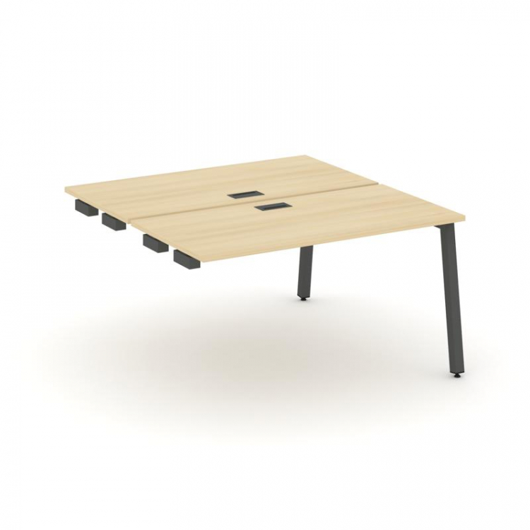 Style Project Стол-приставка к опор. элем. SN-5A.DPRS-014 Акация Лорка/Металл Антрацит 1580*1432*750