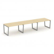 Style Project Стол переговорный SN-5T2.SPRG-022.3 Акация Лорка/Металл Серый 3540*980*750