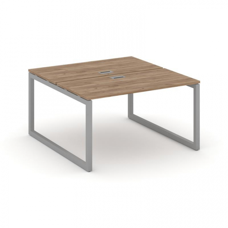 Style Project Рабочая станция 2-х сторон. SN-5O.DRS-011 Дуб Табак/Металл Серый 980*1432*750