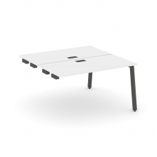 Style Project Стол-приставка к опор. элем. SN-5A.DPRS-003 Белый/Металл Антрацит 1380*1232*750