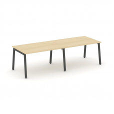 Style Project Стол переговорный SN-5A.SPRG-012.3 Акация Лорка/Металл Антрацит 2360*980*750