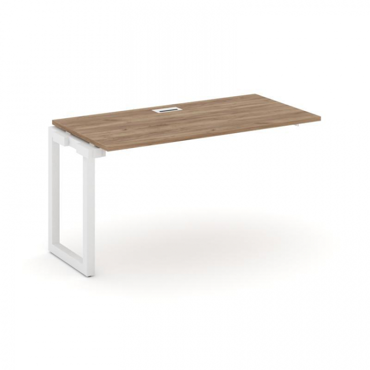 Style Project Проходной наб. элем. SN-5O.ONRS-014 Дуб Табак/Металл Белый 1580*700*750