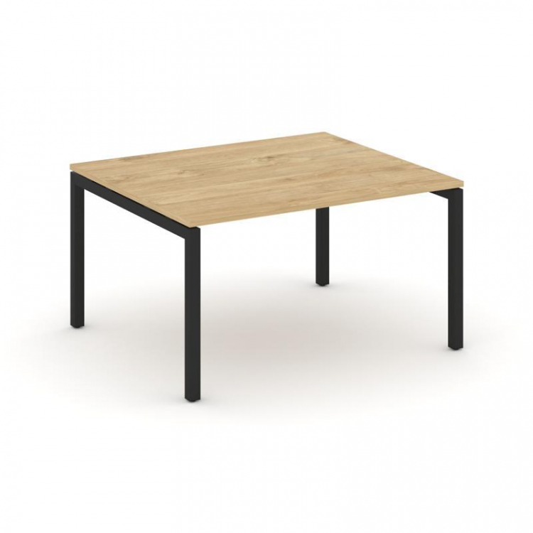 Style Project Стол переговорный SN-5P.SPRG-033.3 Тиквуд Светлый/Металл Черный 1380*1180*750