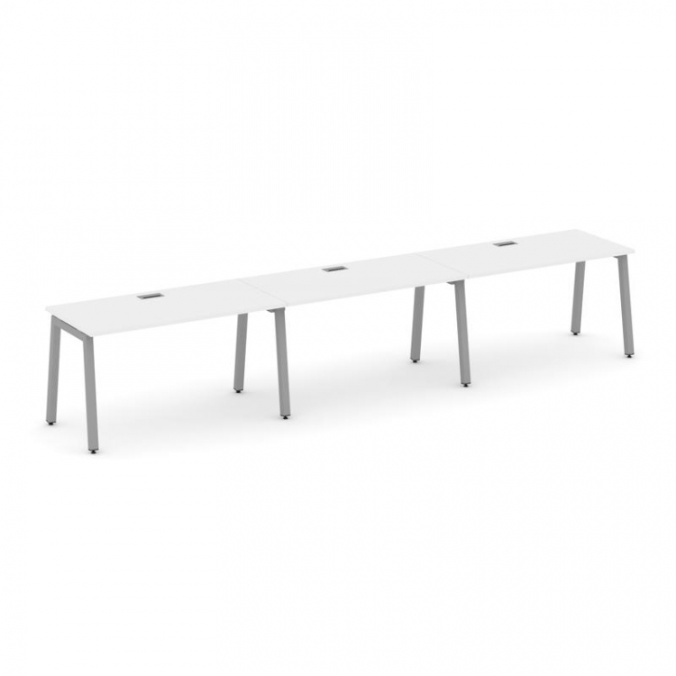 Style Project Рабочая станция 1 сторон. SN-5A.ORS-042 Белый/Металл Серый 3540*700*750