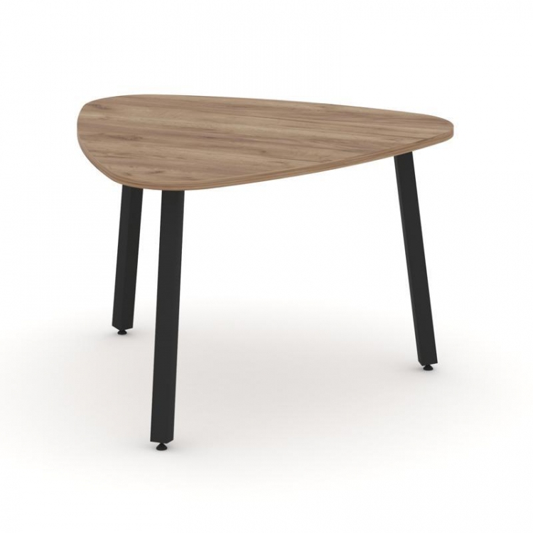 Style Project Стол переговорный SN-5.SPRG-71.3 Дуб Табак/Металл Черный 1200*1200*750