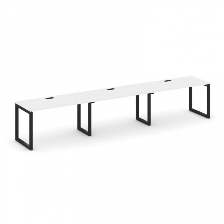 Style Project Рабочая станция 1 сторон. SN-5O.ORS-033 Белый/Металл Черный 4140*600*750