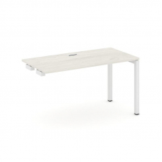 Style Project Стол-приставка к опор. элем. SN-5P.OPRS-013 Дуб Наварра/Металл Белый 1380*700*750