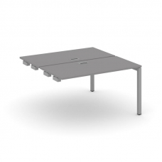 Стайл Проджект Стол приставка к опорным элементам SN-5P.DPRS-021 Серый Пепел/Металл Серый 980*1632*7
