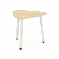 Style Project Стол переговорный SN-5.SPRG-70.3 Акация Лорка/Металл Белый 900*900*750