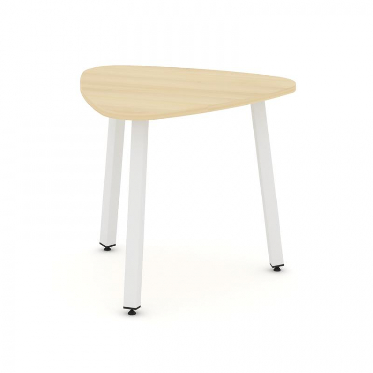 Style Project Стол переговорный SN-5.SPRG-70.3 Акация Лорка/Металл Белый 900*900*750