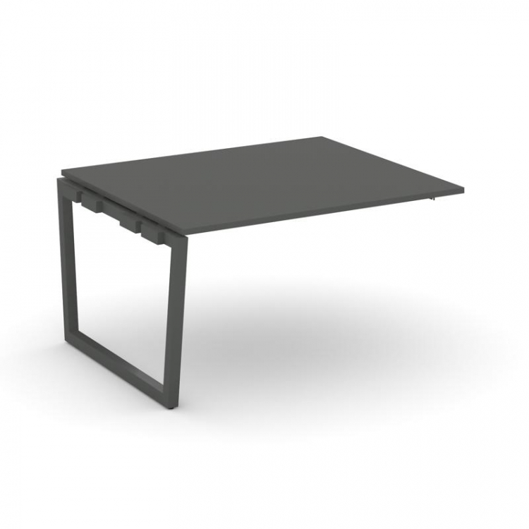 Style Project Проходной наб. элем. перег. стола SN-5T2.NSPRG-033.3 Антрацит/Металл Антрацит 1380*118