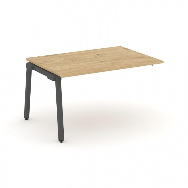 Style Project Проходной наб. элем. перег. стола SN-5A.NSPRG-003.3 Тиквуд Светлый/Металл Антрацит 138