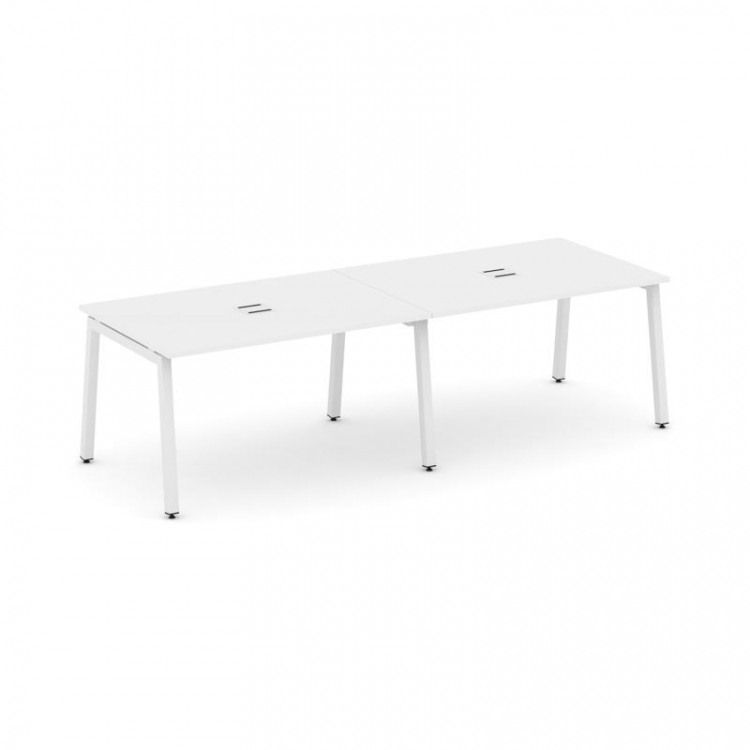Style Project Стол переговорный SN-5A.SPRG-014 Белый/Металл Белый 3160*980*750