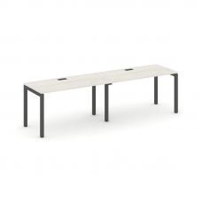 Style Project Рабочая станция 1 сторон. SN-5P.ORS-002 Дуб Наварра/Металл Антрацит 2360*600*750