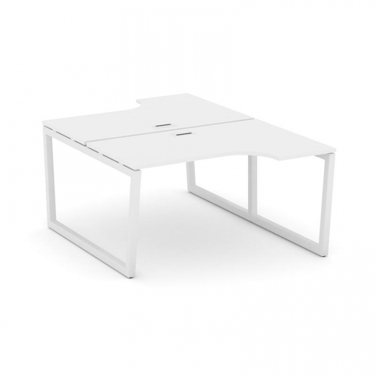 Style Project Рабочая станция эргоном. SN-5T2.DRPA-011 Белый/Металл Белый/Заглушка Пластик Белый 138