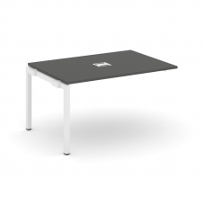 Стайл Проджект Проходной наб. элем. перег. стола SN-5P.NSPRG-003 Антрацит NEW/Металл Белый 1380*980*