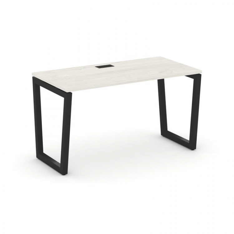 Style Project Стол письменный SN-5T2.SP-012 Дуб Наварра/Металл Черный/Заглушка Пластик Черный 1180*7