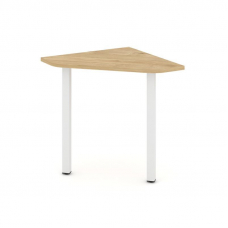 Style Project Угловой элемент стола SN-5.USP-021 Тиквуд Светлый/Металл Белый 800*800*750