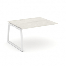 Style Project Проходной наб. элем. перег. стола SN-5T1.NSPRG-034.3 Дуб Наварра/Металл Белый 1580*118