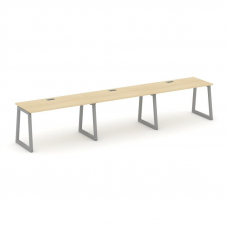 Style Project Рабочая станция 1 сторон. SN-5T1.ORS-041 Акация Лорка/Металл Серый/Заглушка Пластик Се