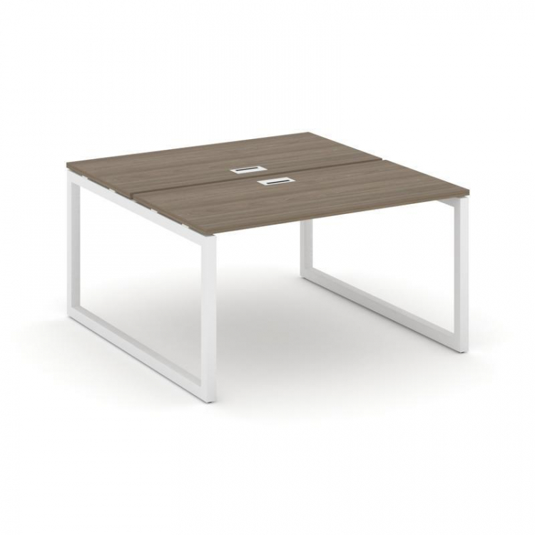 Style Project Рабочая станция 2-х сторон. SN-5O.DRS-002 Вяз Благородный/Металл Белый 1180*1232*750