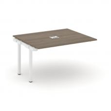 Style Project Проходной наб. элем. перег. стола SN-5P.NSPRG-033 Вяз Благородный/Металл Белый 1380*11