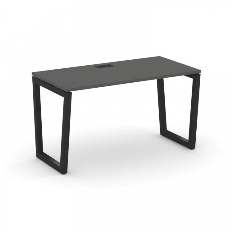 Style Project Стол письменный SN-5T2.SP-022 Антрацит/Металл Черный/Заглушка Пластик Черный 1180*800*