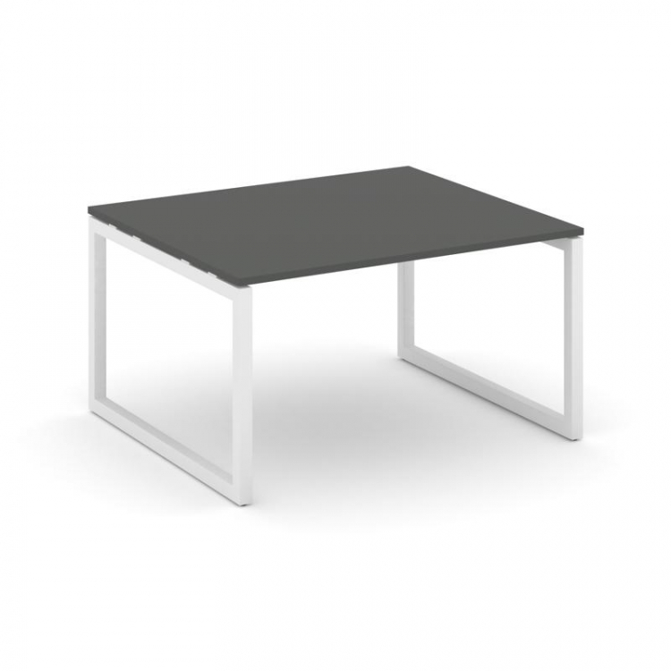 Style Project Стол переговорный SN-5O.SPRG-033.3 Антрацит/Металл Белый 1380*1180*750