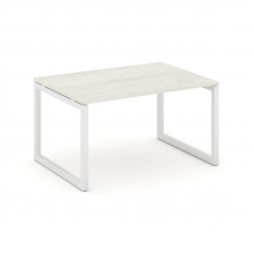 Style Project Стол переговорный SN-5O.SPRG-001.3 Дуб Наварра/Металл Белый 980*980*750