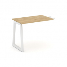 Style Project Брифинг-приставка SN-5T1.BR-001 Тиквуд Светлый/Металл Белый 580*600*750