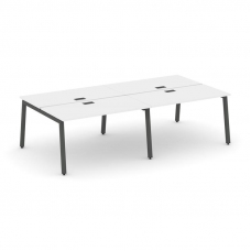 Style Project Рабочая станция 2-х сторон. SN-5A.DRS-053 Белый/Металл Антрацит 2760*1632*750