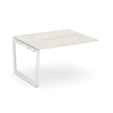 Style Project Проходной наб. элем. перег. стола SN-5T2.NSPRG-032.3 Дуб Наварра/Металл Белый 1180*118