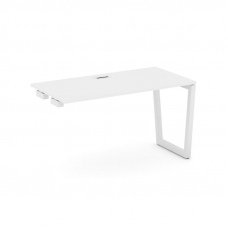 Style Project Стол-приставка к опор. элем. SN-5T2.OPRS-001 Белый/Металл Белый/Заглушка Пластик Белый