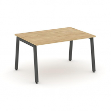 Style Project Стол переговорный SN-5A.SPRG-004.3 Тиквуд Светлый/Металл Антрацит 1580*980*750