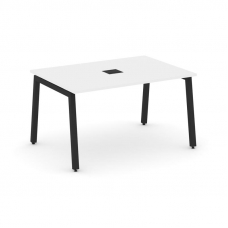 Style Project Стол переговорный SN-5A.SPRG-003 Белый/Металл Черный 1380*980*750