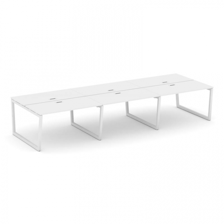 Style Project Рабочая станция 2-х сторон. SN-5T2.DRS-081 Белый/Металл Белый/Заглушка Пластик Белый 2