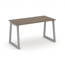 Style Project Стол письменный SN-5T1.SP-001 Вяз Благородный/Металл Серый/Заглушка Пластик Серебро 98