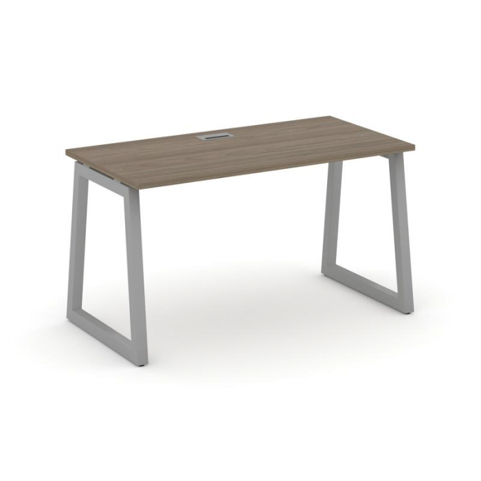 Style Project Стол письменный SN-5T1.SP-001 Вяз Благородный/Металл Серый/Заглушка Пластик Серебро 98