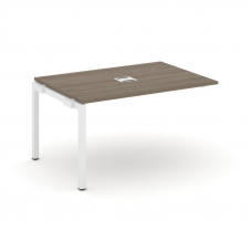 Style Project Проходной наб. элем. перег. стола SN-5P.NSPRG-001 Вяз Благородный/Металл Белый 980*980