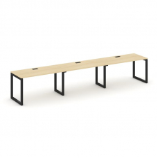 Style Project Рабочая станция 1 сторон. SN-5O.ORS-043 Акация Лорка/Металл Черный 4140*700*750